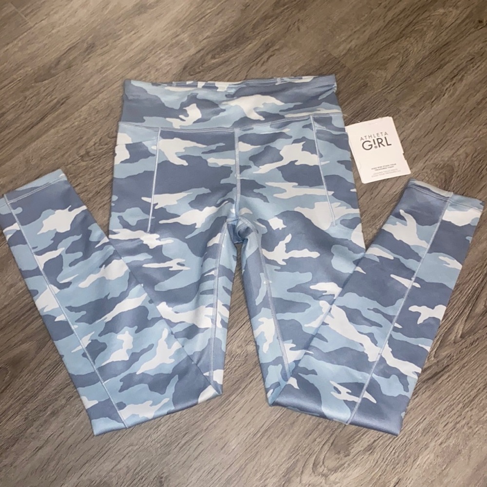 Athleta Girl High Rise Stash Your Treasures Tight Camo Leggings